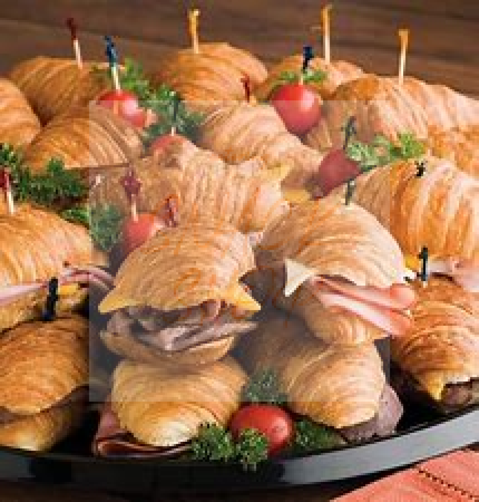 Plněné croissanty - mísa 20 ks