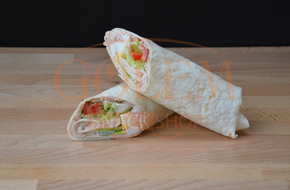 Wrap s tuňákem a římskými listy
