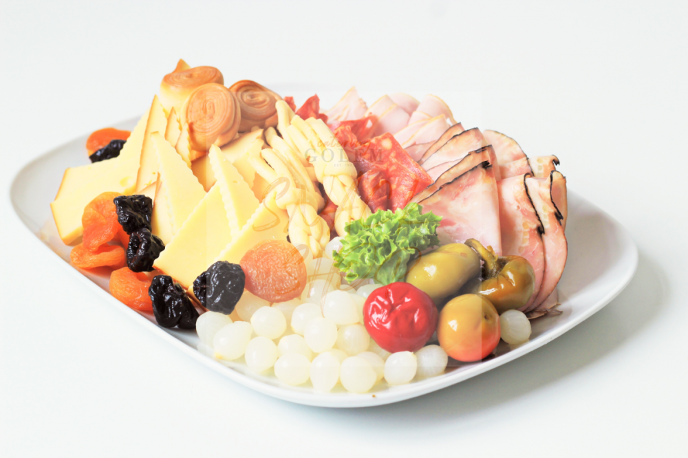 Variace tuzemských uzenin a sýrů 1000 g