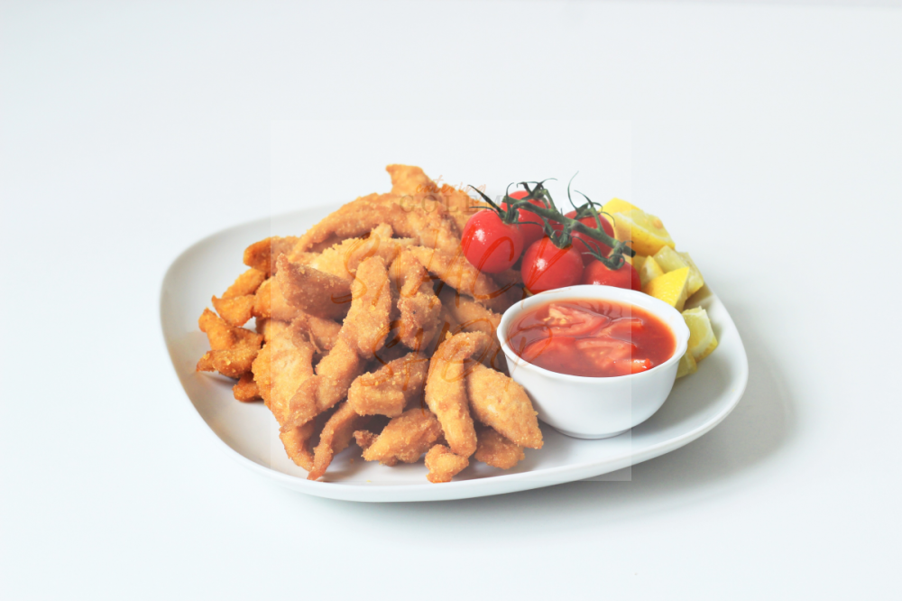 Kuřecí stripsy v kukuřičných lupínkách, Sweet chilli omáčka 1000 g